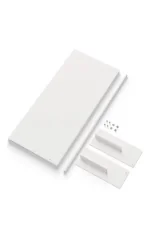 Polica New Works Wardrobe Shelf Kit, white/white