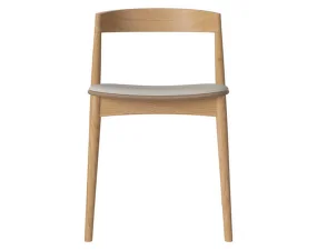 Jedálenská stolička Kite, oiled oak/Revi beige