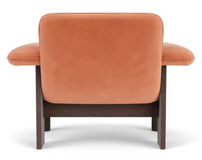 Kreslo Brasilia Low Back, Avalon 012/dark stained oak