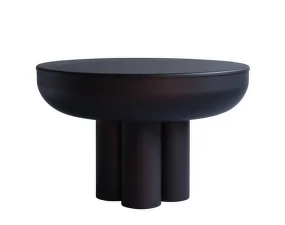 Konferenčný stolík Crown Low, burned black