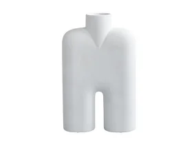 Váza Cobra Tall Medio, bone white