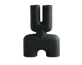 Váza Cobra Double Hexa, black