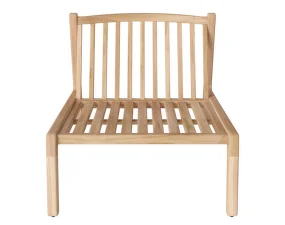 Záhradne kreslo Patio, untreated solid teak