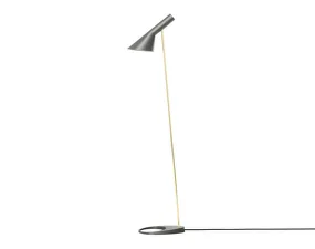 Stojacia lampa AJ, warm grey/brass