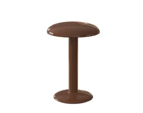 Prenosná stolná lampa Gustave, lacquered brown