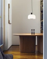 Závesné svietidlo Bellhop Glass S2, cioko
