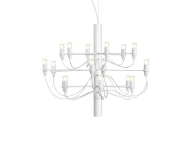 Luster 2097/18 Frosted Bulbs, matte white