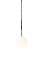 Závesná lampa TR Bulb, polished steel