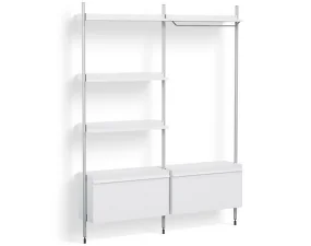 Policový systém Pier kombinácia 1082, white