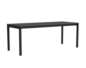Stôl Annex Flush 200x80, charcoal/dark grey