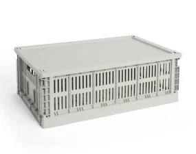Plastové veko Colour Crate L, grey