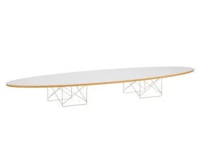 Konferenčný stolík Elliptical Table ETR, white