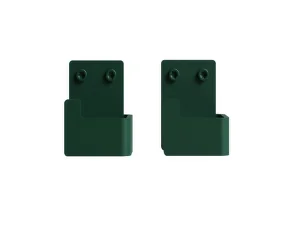 Vešiaky Bath Hook - set 2 ks, green