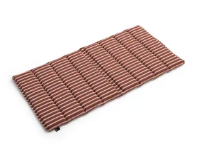 Skladací textilný podsedák Terrazza, terracotta bold stripe