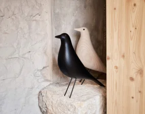 Vták Eames House Bird, black ash