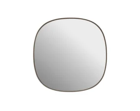 Zrkadlo Framed Mirror 40 cm, taupe/clear