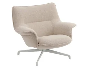Kreslo Doze Lounge Chair Low Swivel, Heart 7 / grey