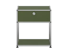 Nočný stolík USM Haller M54, olive green