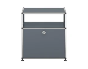 Nočný stolík USM Haller M55, mid-grey