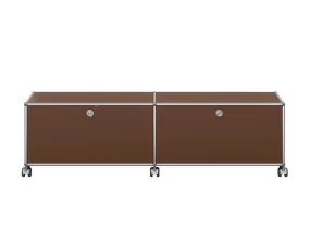 Komoda na kolieskach USM Haller M61, brown