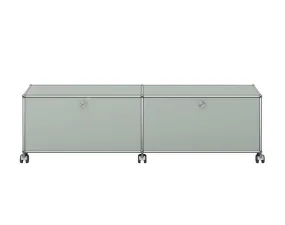 Komoda na kolieskach USM Haller M61, light grey