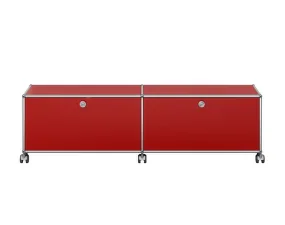 Komoda na kolieskach USM Haller M61, ruby red