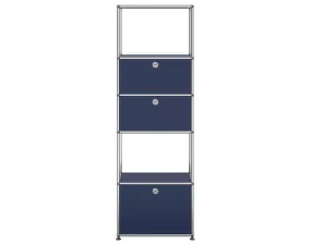 Policová zostava USM Haller M52, steel blue