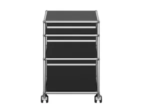 Zásuvkový kontajner na kolieskach USM Haller M63, graphite black