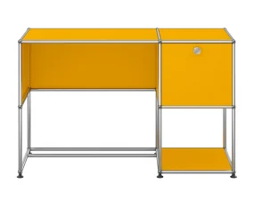 Pracovný stôl USM Haller B21, golden yellow