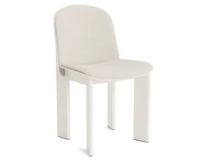 Stolička Chisel 65, cream white lacquered beech / Mode 011