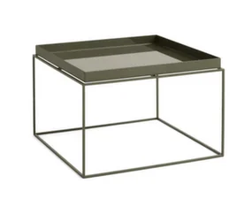 Stolík Tray Table 60x60, olive green