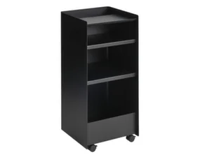 Stolík Folded Trolley Tall Open, black