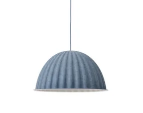 Závesná lampa Under The Bell Ø55, blue grey