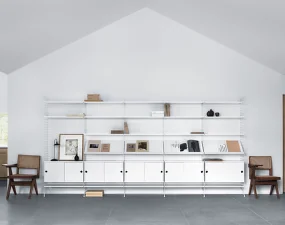 Polica String Magazine Shelf 78 x 30, white