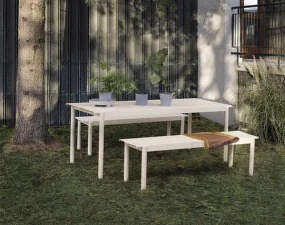 Lavica Linear Steel Bench 170 cm, dark green