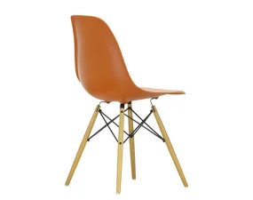 Stolička Eames DSW, rusty orange