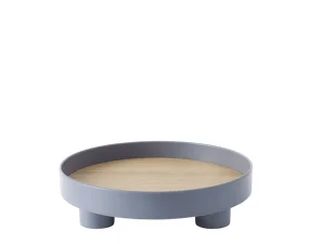 Tácka Platform Tray, blue-grey