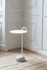 Odkládací stolík Bowler, cream white