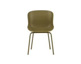 Jedálenská stolička Hyg Chair Steel, olive