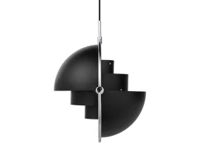 Závesná lampa Multi-Lite Small, black/chrome
