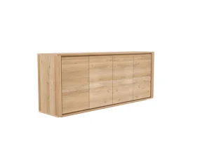 Komoda Shadow 203 cm, oak