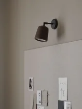 Nástenná lampa Material Wall Lamp, black marble