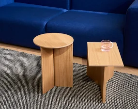 Stolík Slit Wood oblong, oak