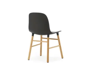 Stolička Form, black/oak