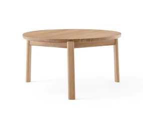 Konferenčný stolík Passage Ø70, natural oak