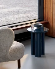 Odkládací stolík Tung JA3, steel blue