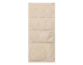 Nástenný vreckár Canvas XL, Off-White