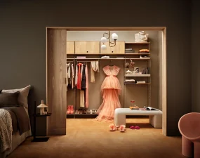 Komoda String Cabinet with flip door, white
