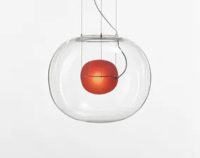 Svietidlo Big One Large PC1336, clear / red