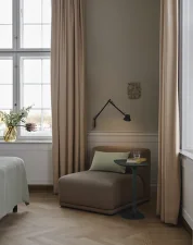 Nástenná lampa Dedicate S1, brown green